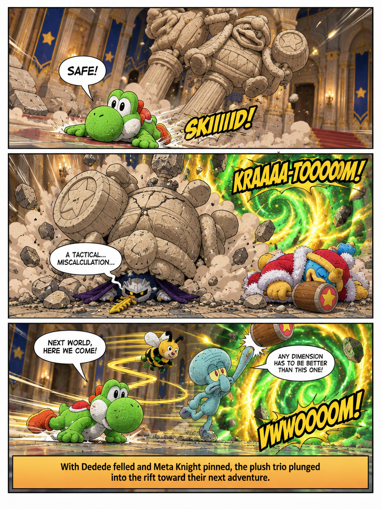 Escape from Dedede Castle (page 4 of 4)