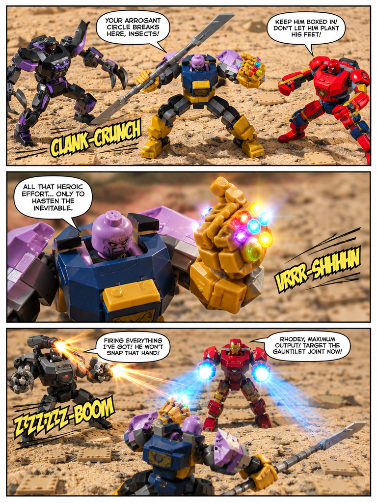 Marvel comics what if ( Everyone has a mech ) (page 5 of 8)