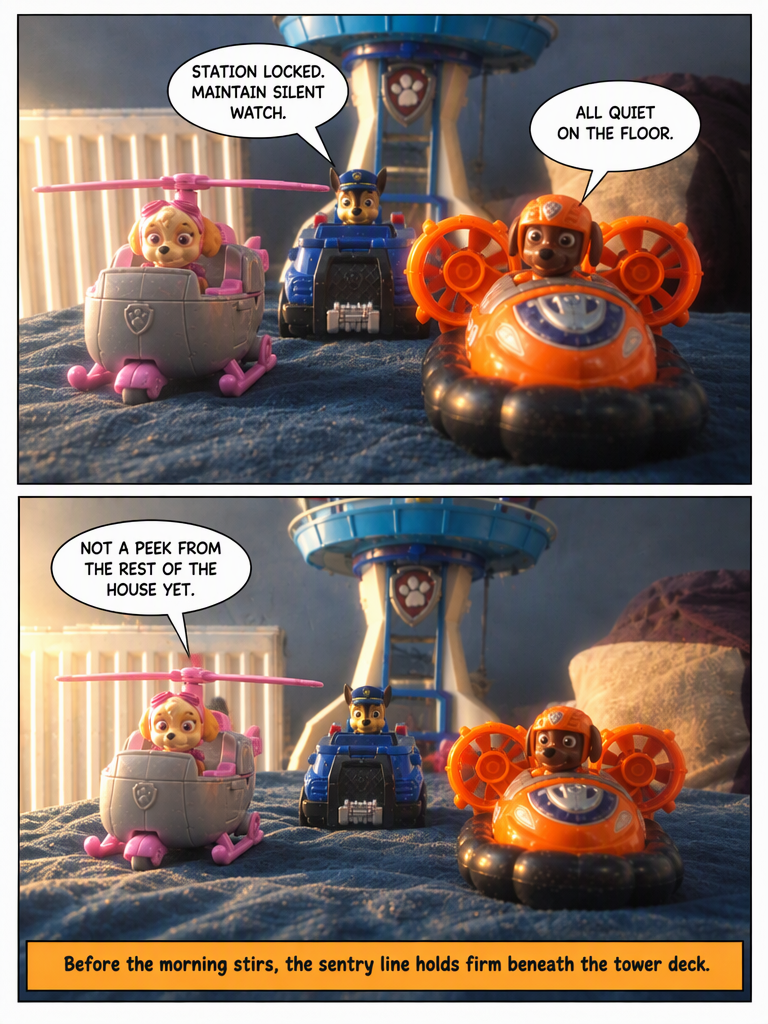 Dawn Watch at the Tower Base (page 4 of 4)