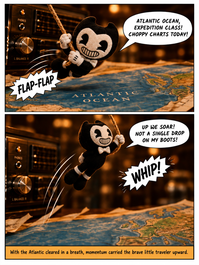 The Swing Across the Atlantic Ocean (page 2 of 8)