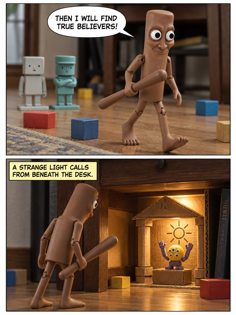 Comic Go Ep 1: Quest for the Brainrot Idol (page 2 of 4)