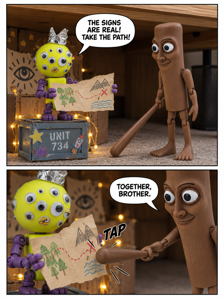 Comic Go Ep 1: Quest for the Brainrot Idol (page 3 of 4)