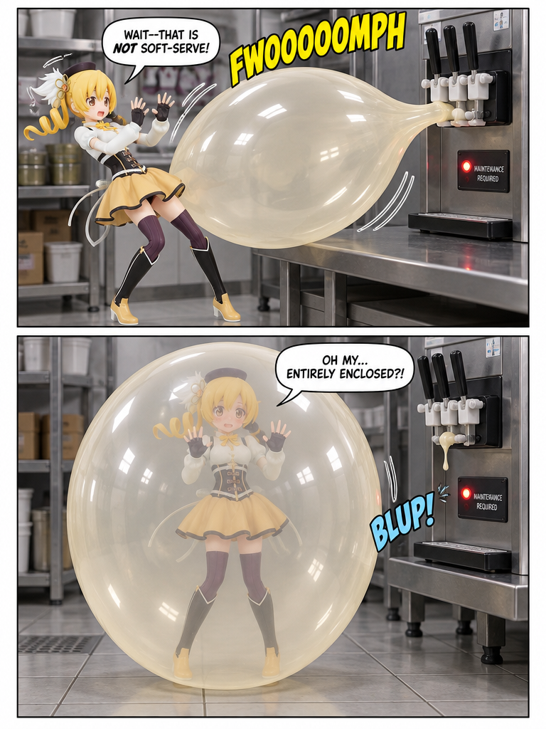 The Ice Cream Bubble Trapped Mami (page 2 of 4)
