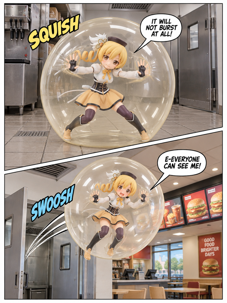 The Ice Cream Bubble Trapped Mami (page 3 of 4)