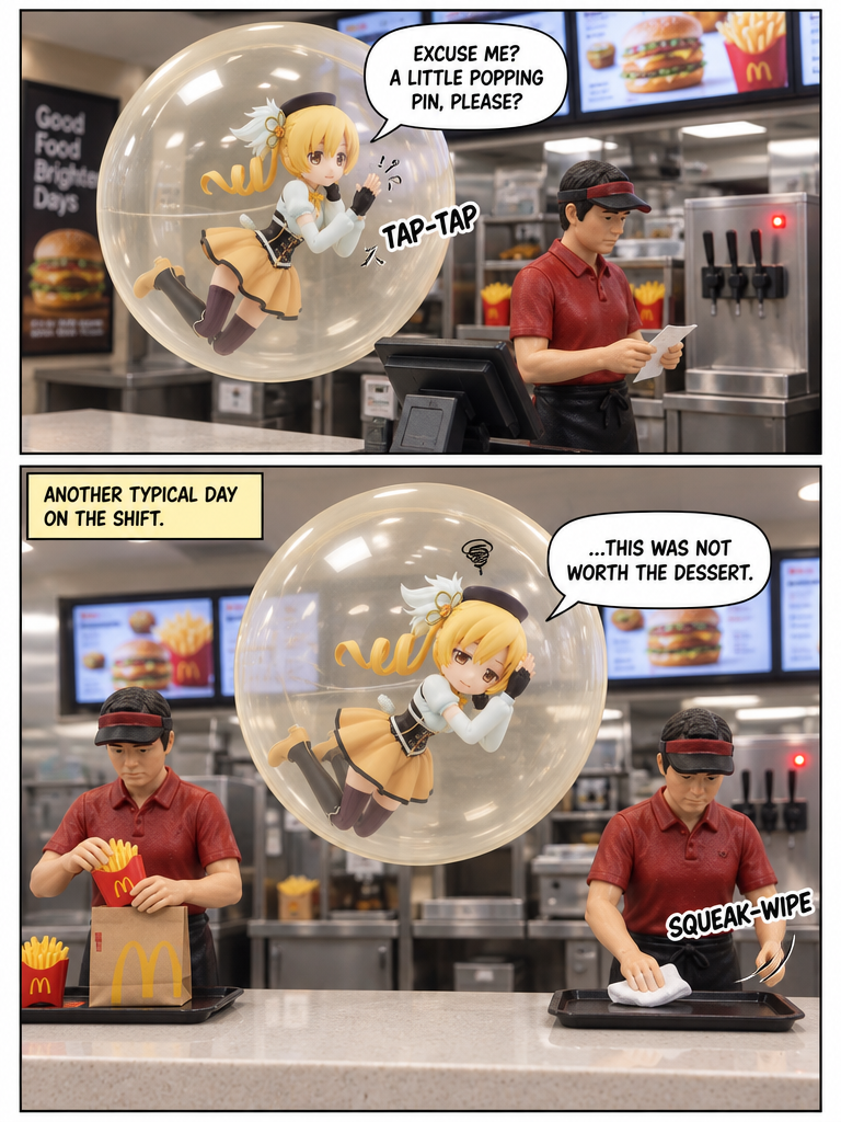 The Ice Cream Bubble Trapped Mami (page 4 of 4)