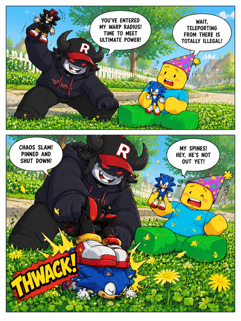 Clash of the Sidewalk Hedgehogs (page 2 of 4)