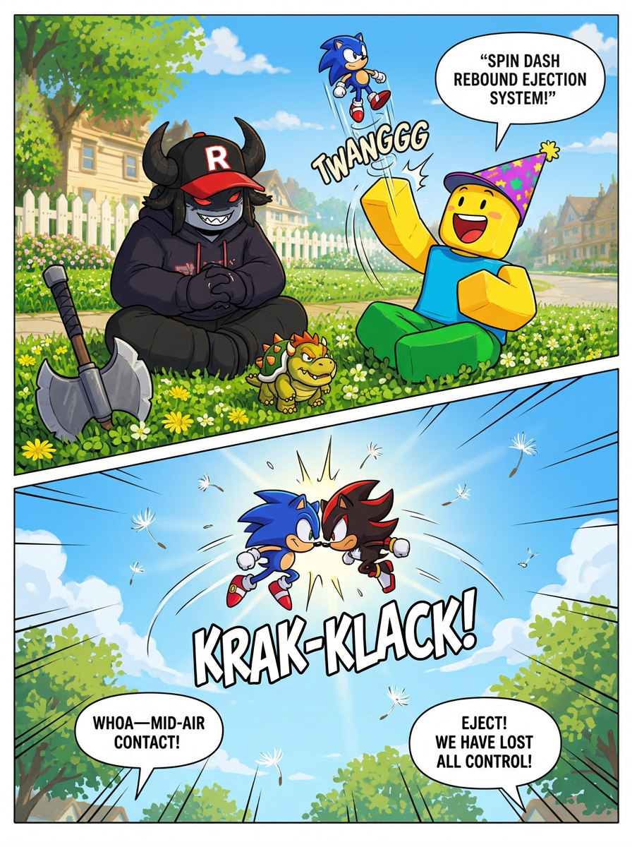 Clash of the Sidewalk Hedgehogs (page 3 of 4)