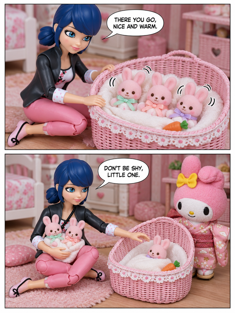 Baby bunnies of the Pink Rabbit Cottage (page 2 of 4)