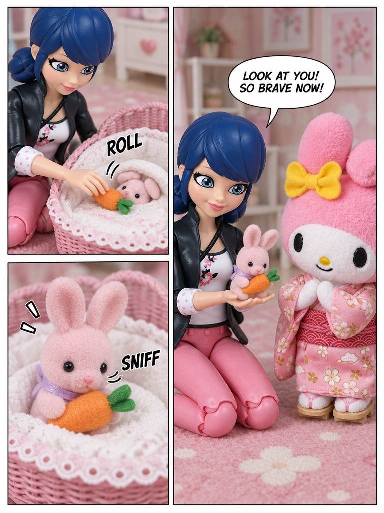Baby bunnies of the Pink Rabbit Cottage (page 3 of 4)