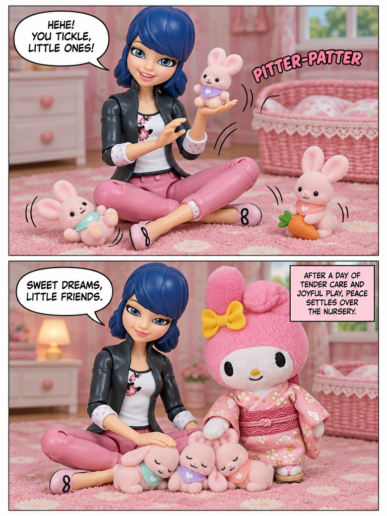 Baby bunnies of the Pink Rabbit Cottage (page 4 of 4)