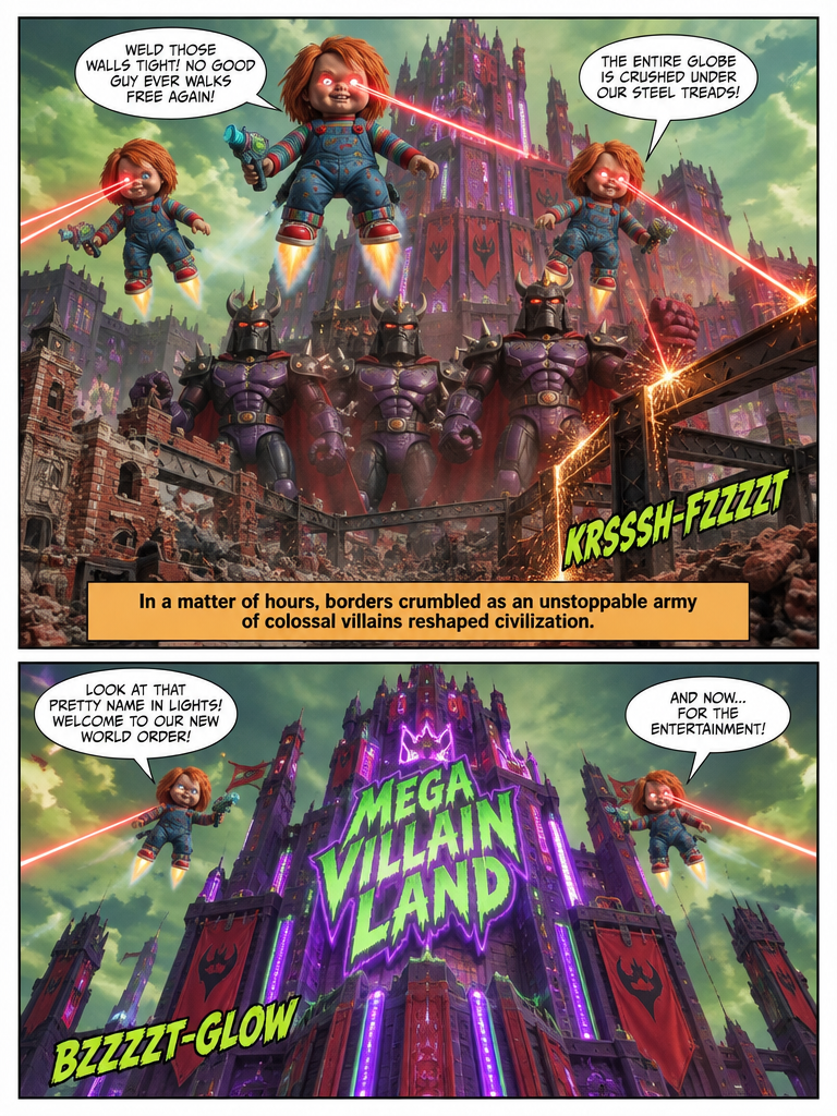 Rise of Mega Villain Land (page 3 of 4)