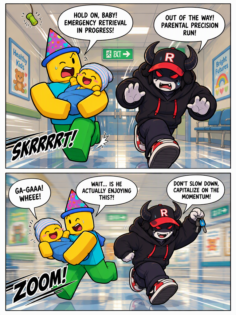 Hospital Hiccup and the Pop-Gun Panic (page 2 of 4)