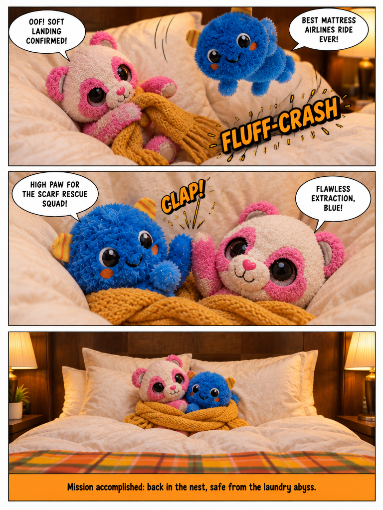 Mattress Launch and Scarf Rescue (page 4 of 4)