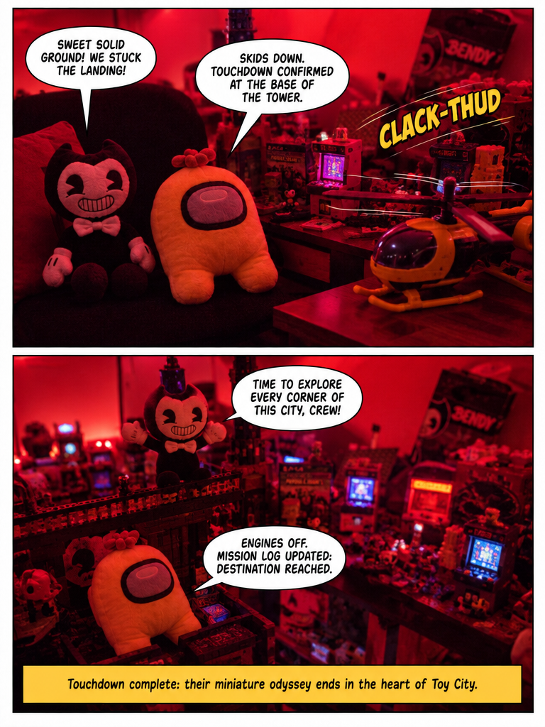 Arrival at Toy City (page 4 of 4)