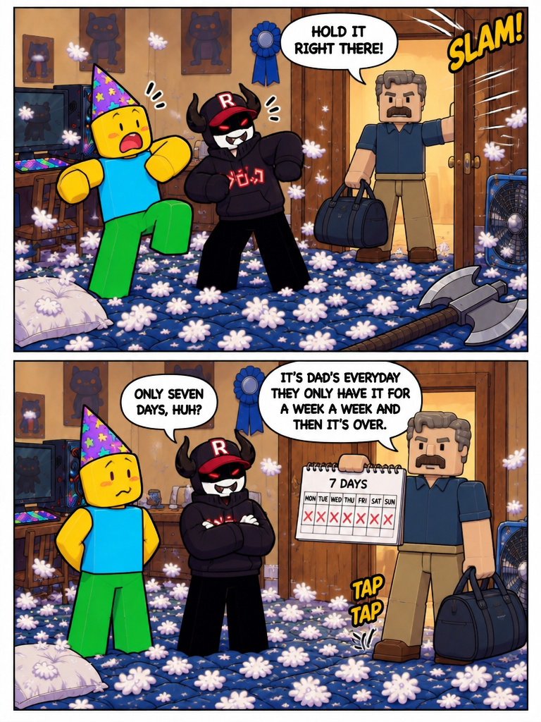 Party Week at Dad's (page 3 of 4)