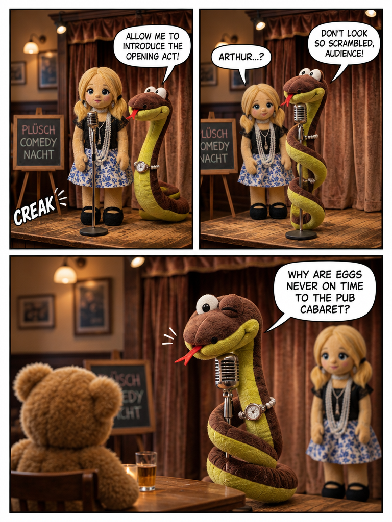 Stage Fright and Sunny-Side Puns (page 2 of 4)