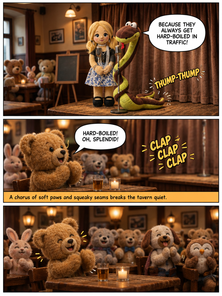 Stage Fright and Sunny-Side Puns (page 3 of 4)