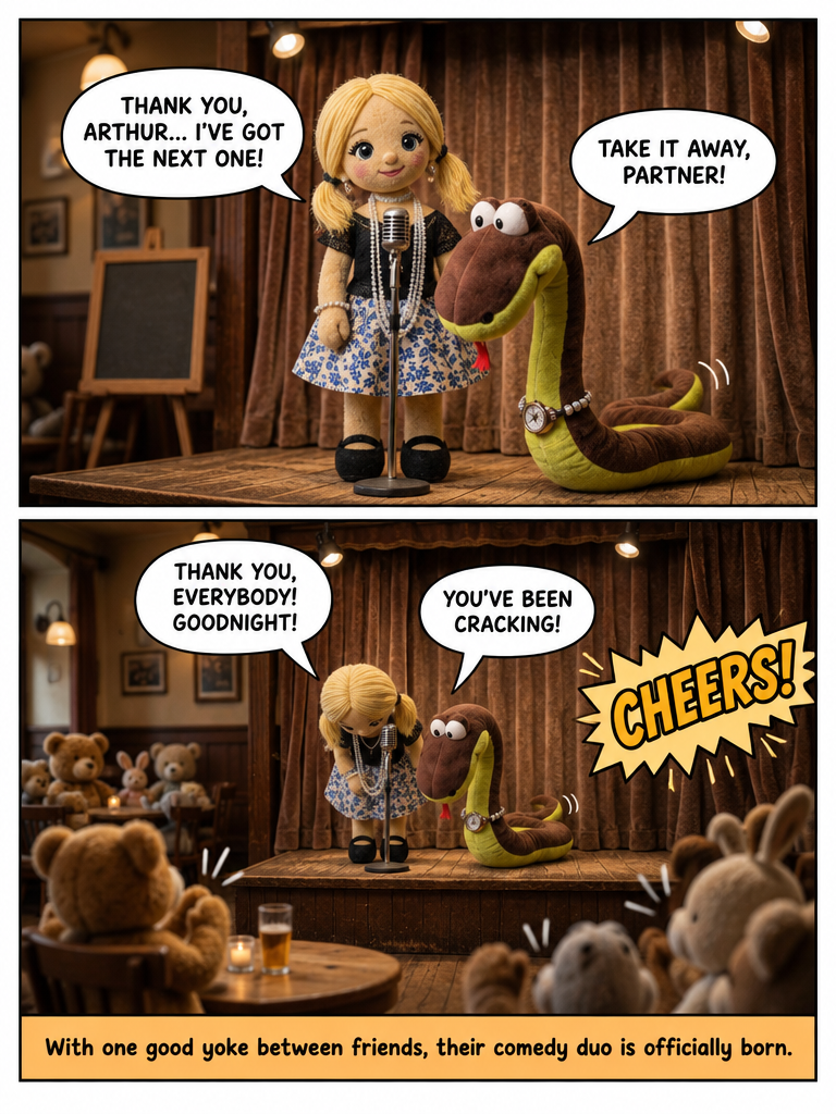 Stage Fright and Sunny-Side Puns (page 4 of 4)
