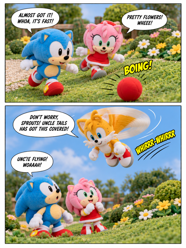 A Day at the Park with Uncle Tails (page 2 of 4)