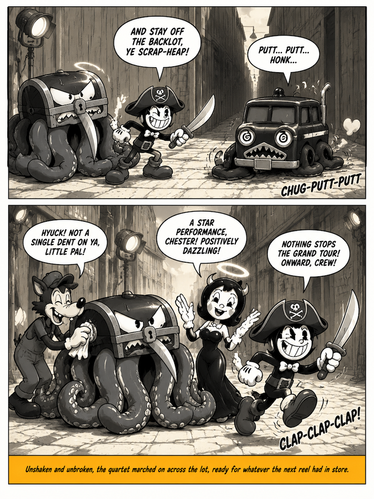 A Runaway Bite on the Backlot (page 4 of 4)