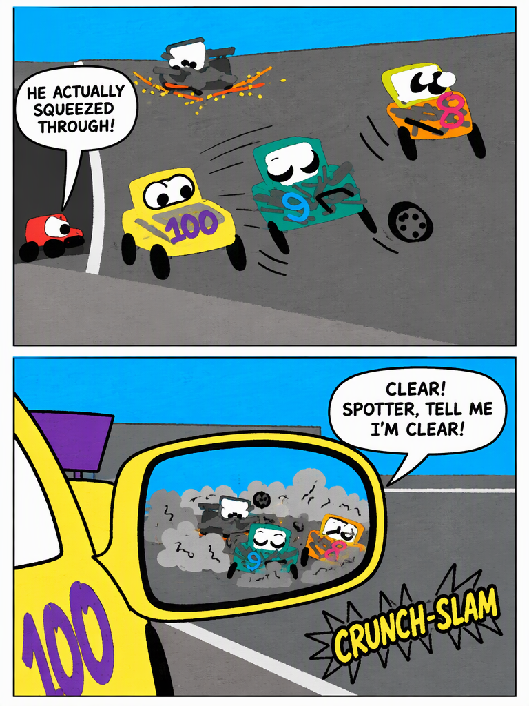 Turn Four Collision (page 3 of 4)