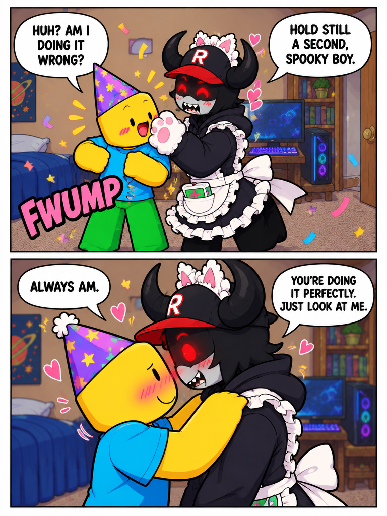 Spooky Month Smooch (page 2 of 4)