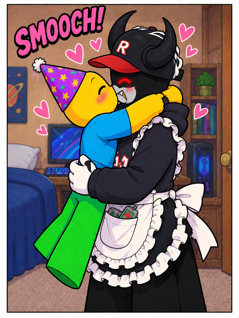 Spooky Month Smooch (page 3 of 4)