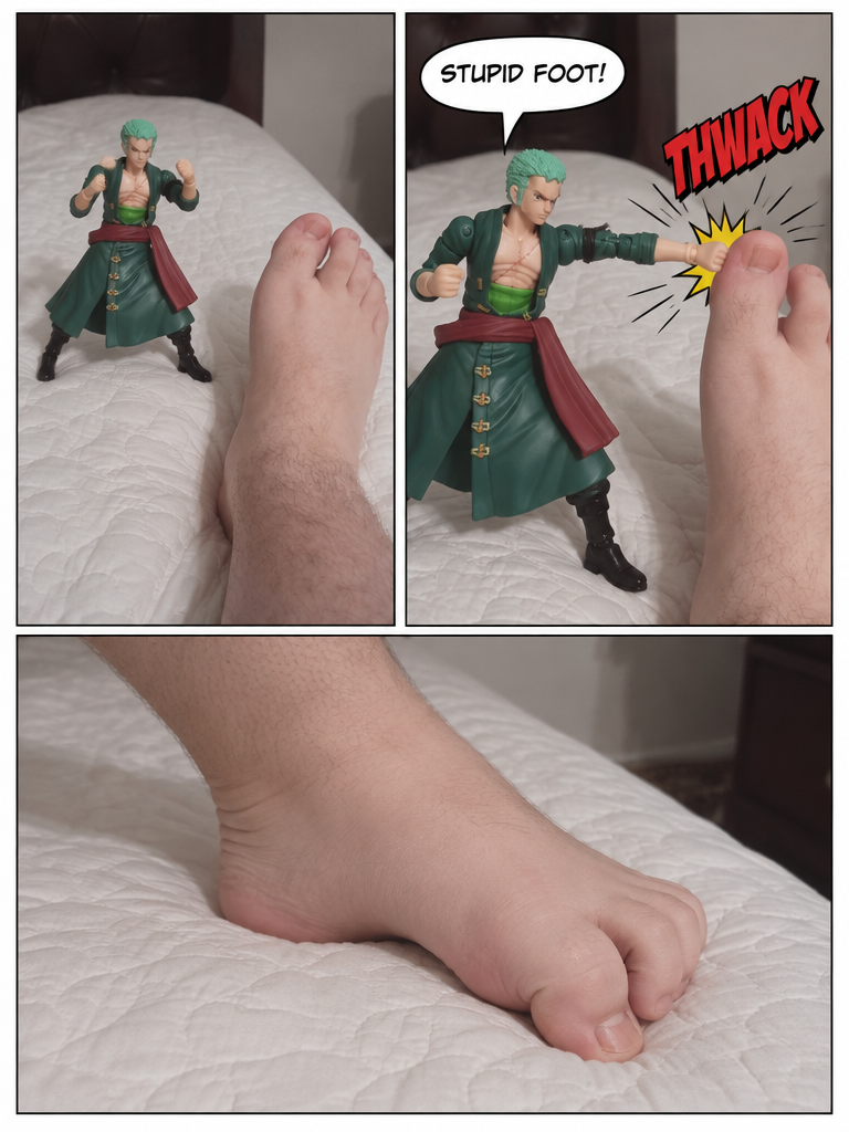 Zoro Versus the Giant Foot (page 1 of 4)