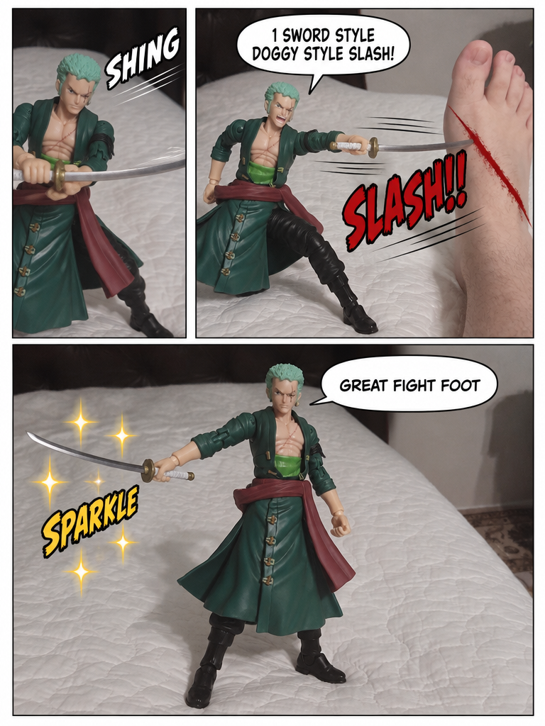 Zoro Versus the Giant Foot (page 4 of 4)