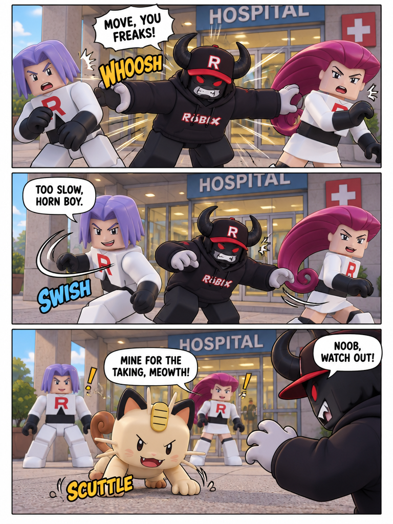 Hospital Entrance Ambush (page 2 of 4)