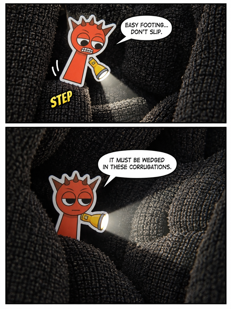 Search in the Shadow Crevasse (page 3 of 4)