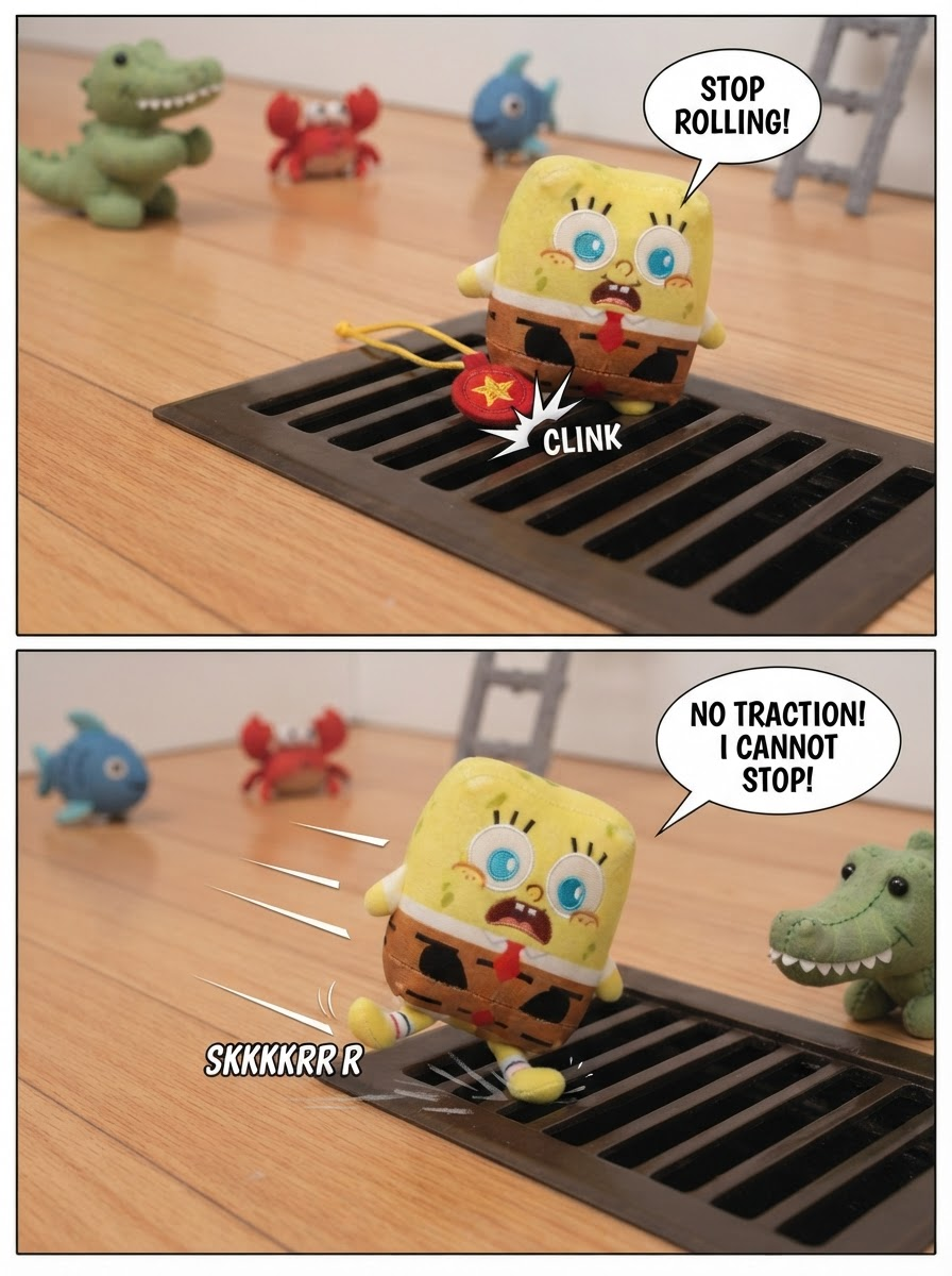 The Slide to the Grate (page 3 of 4)