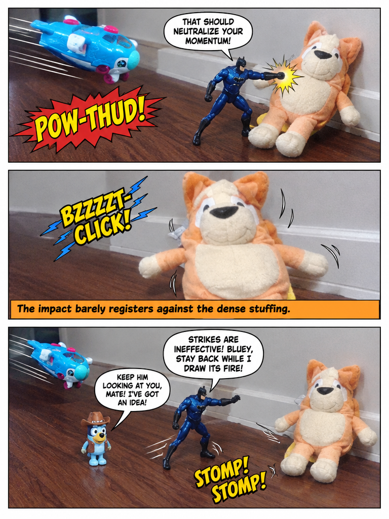 The Sky Patrol and the Rampaging Plush Bot (page 2 of 4)