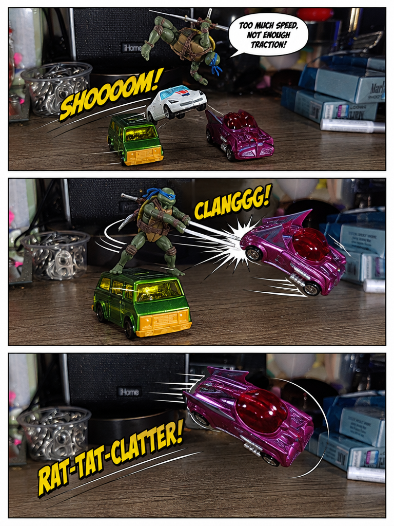 Cars vs Ninja Turtles: Episode 1 - Dresser Drift (page 3 of 4)