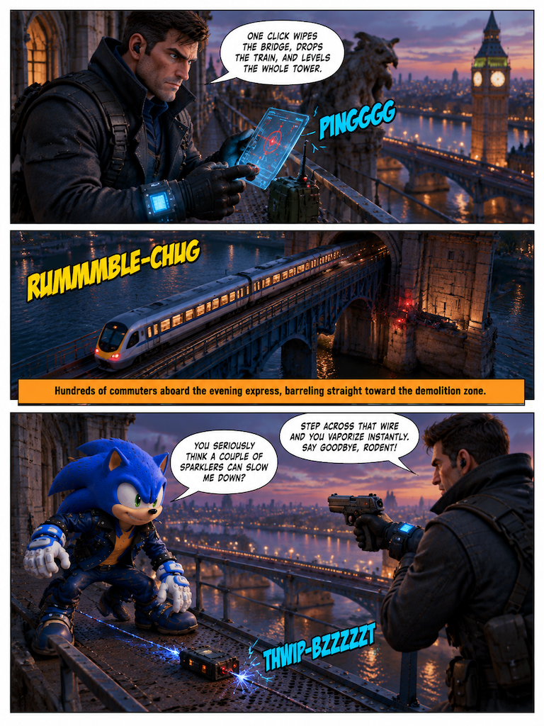 Sabotage Above London (page 2 of 4)