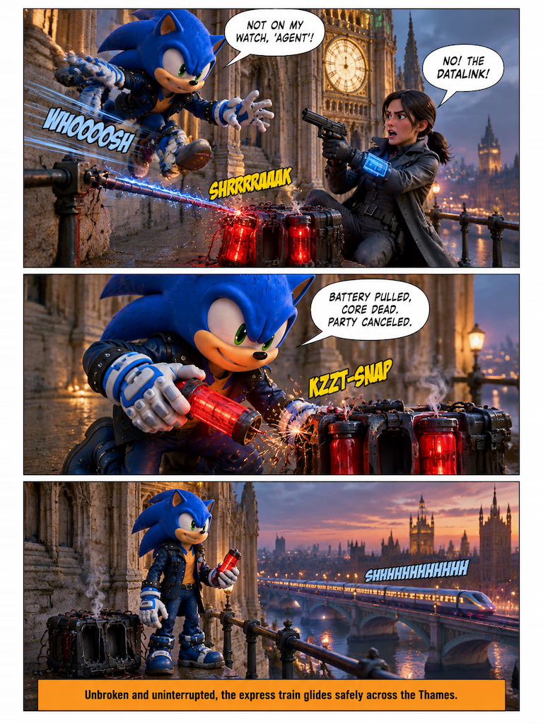 Sabotage Above London (page 3 of 4)