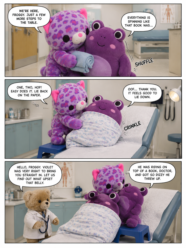 A Dose of Rest for Froggy (page 2 of 4)
