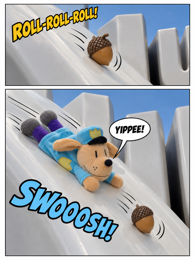 Dog Man and the Elusive Logo Nut (page 3 of 4)