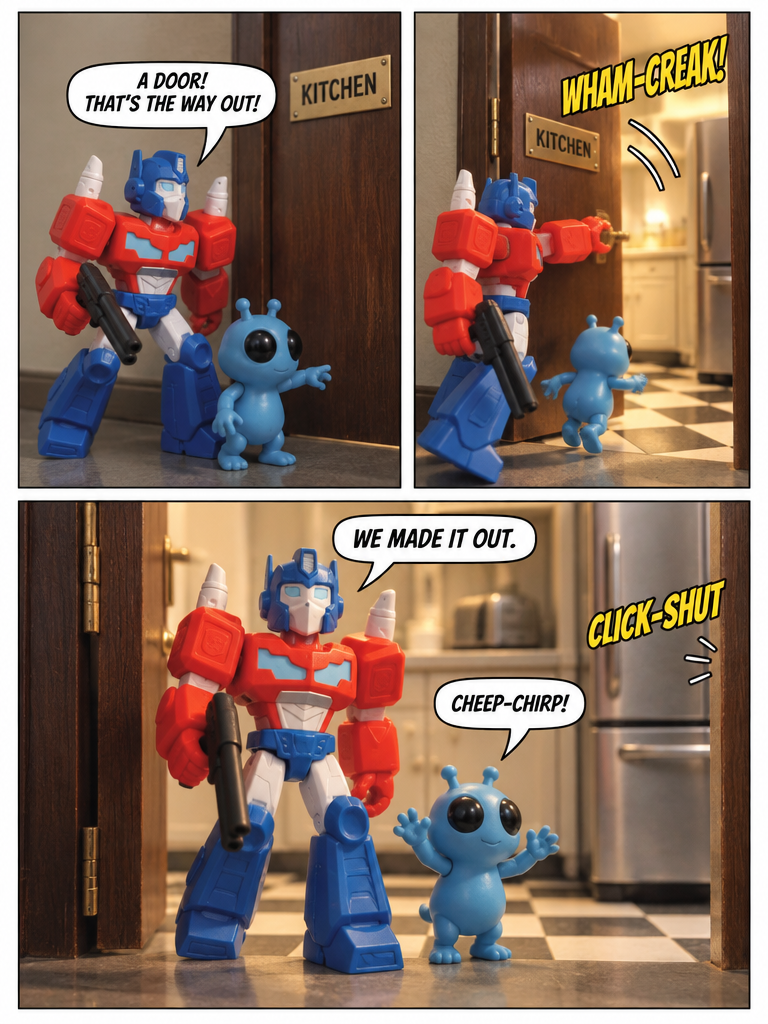 Escape Through the Kitchen Door (page 4 of 4)