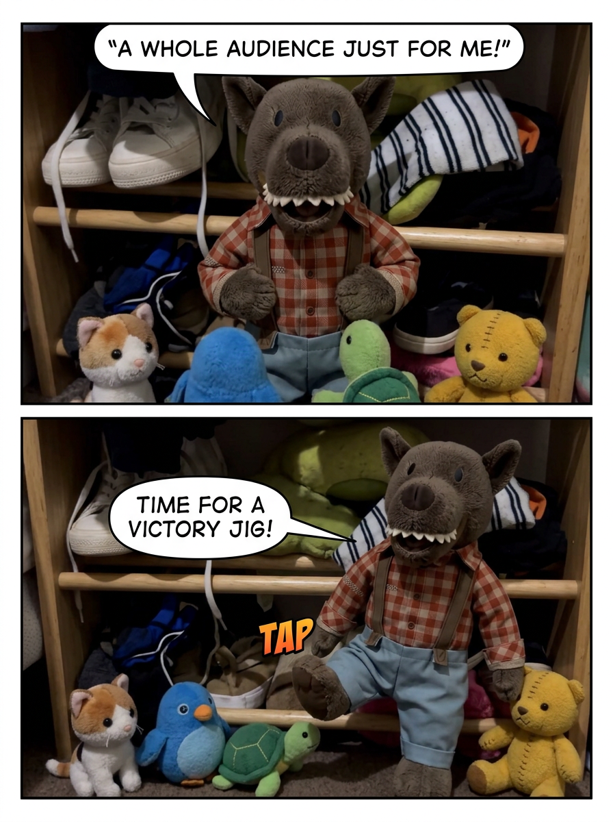 Woffy's Four-Follower Dance (page 2 of 4)