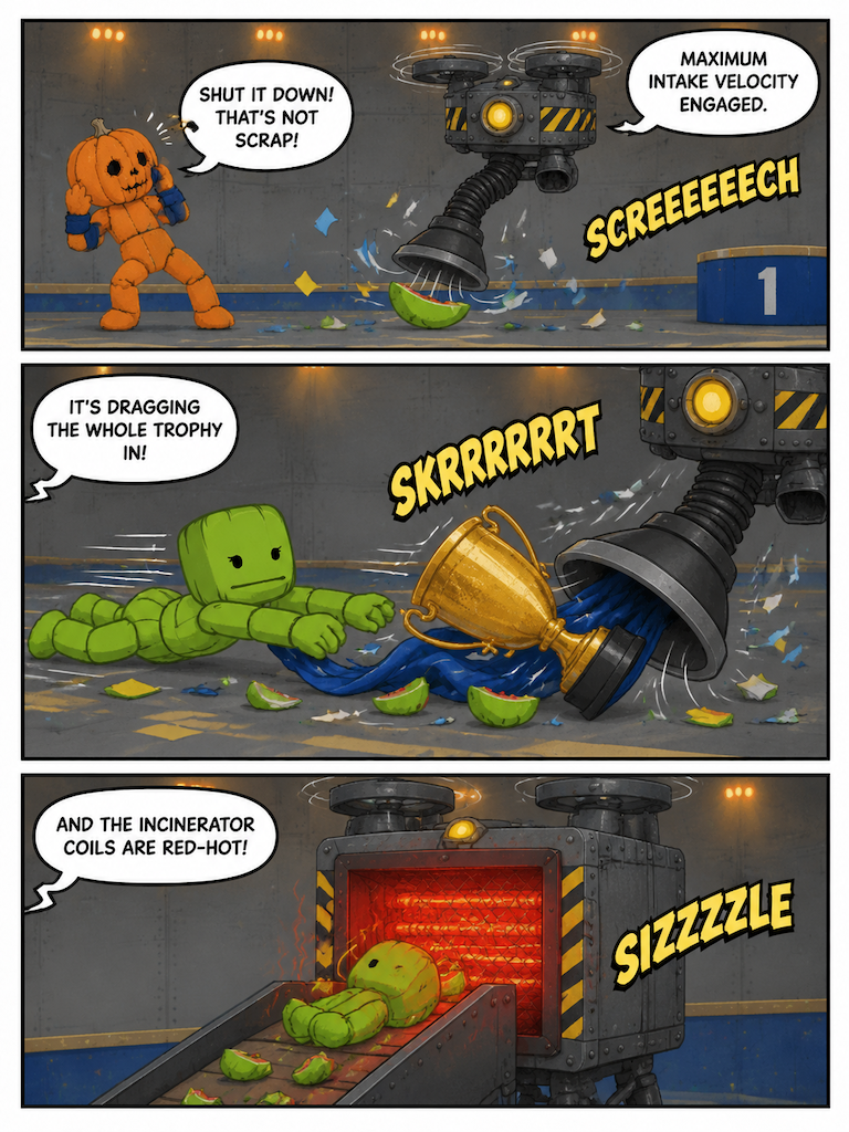 Clean Sweep of the Champion (page 2 of 4)