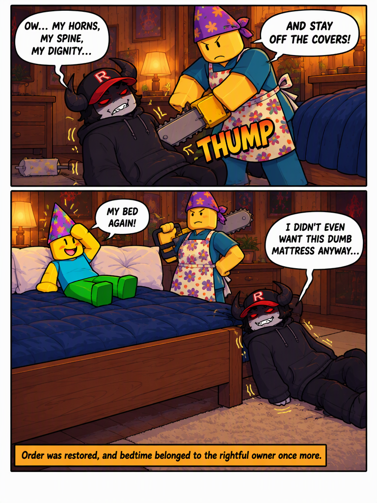 Ambush on the King-Size Bed (page 4 of 4)