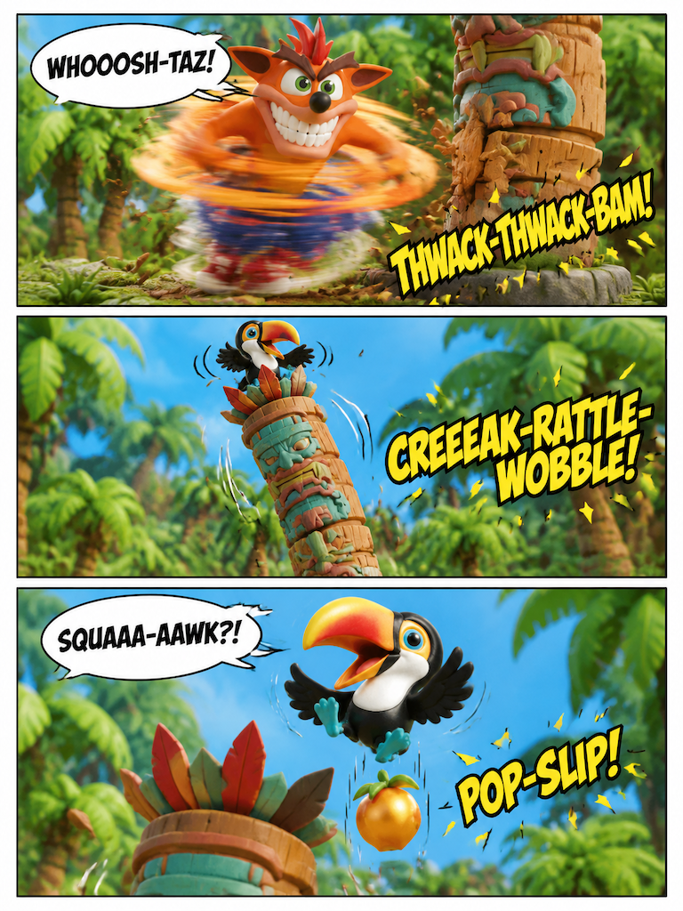 Spin Cycle Across the Mire (page 7 of 8)