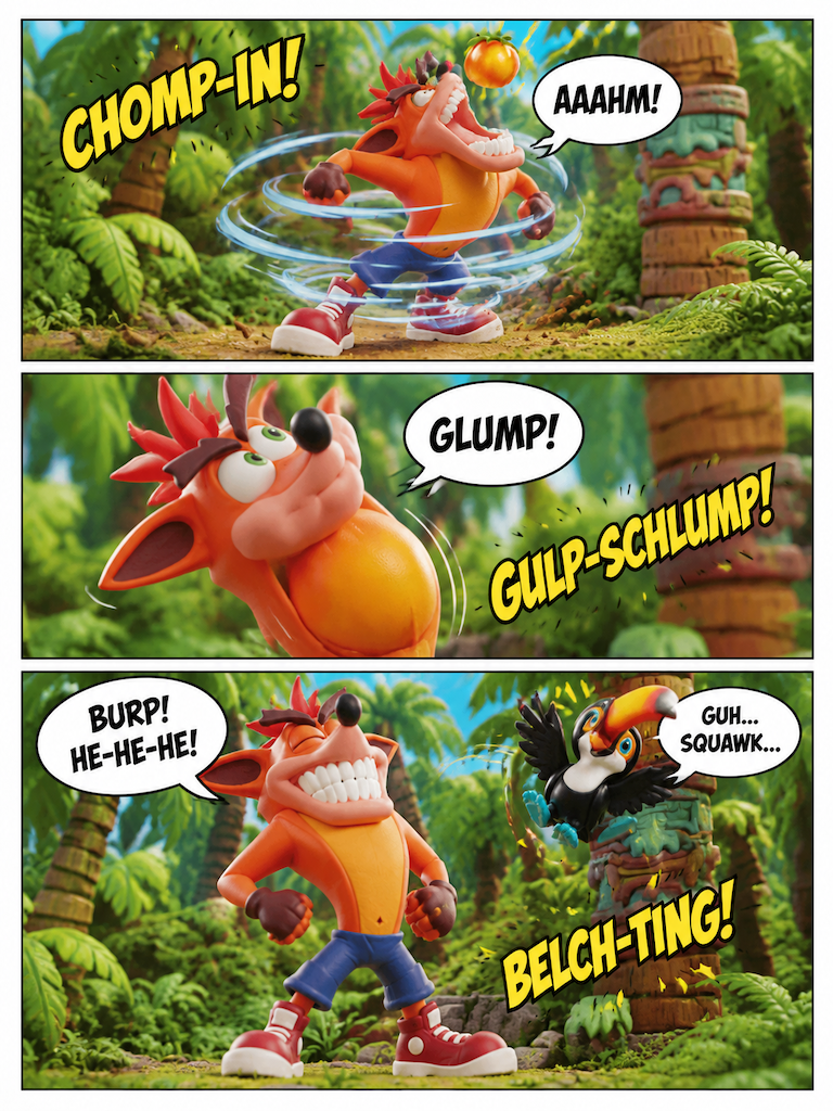Spin Cycle Across the Mire (page 8 of 8)