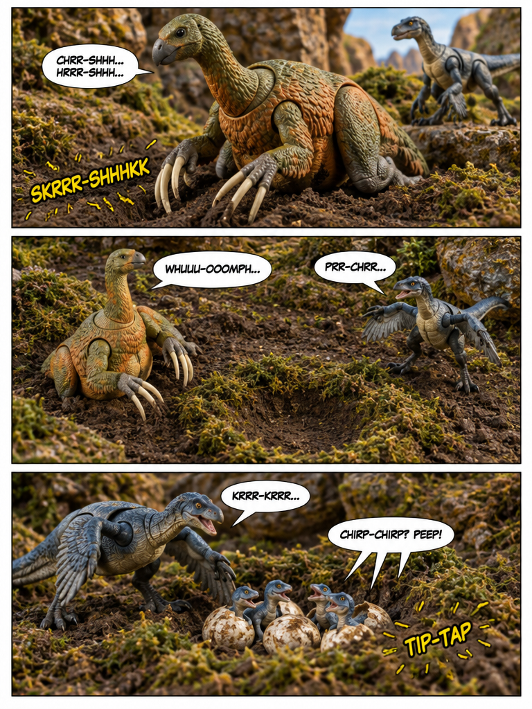 Nesting of the Scythe Lizard (page 2 of 4)