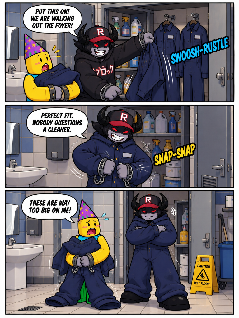 Janitor Disguise Escape (page 2 of 4)