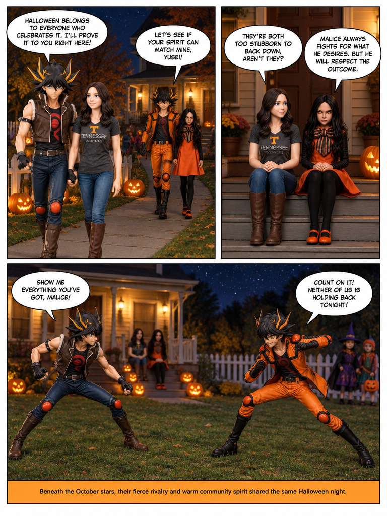 Part 3: Halloween 🎃 night walk and face off between 2 boys on October 31, 2026 (page 4 of 4)