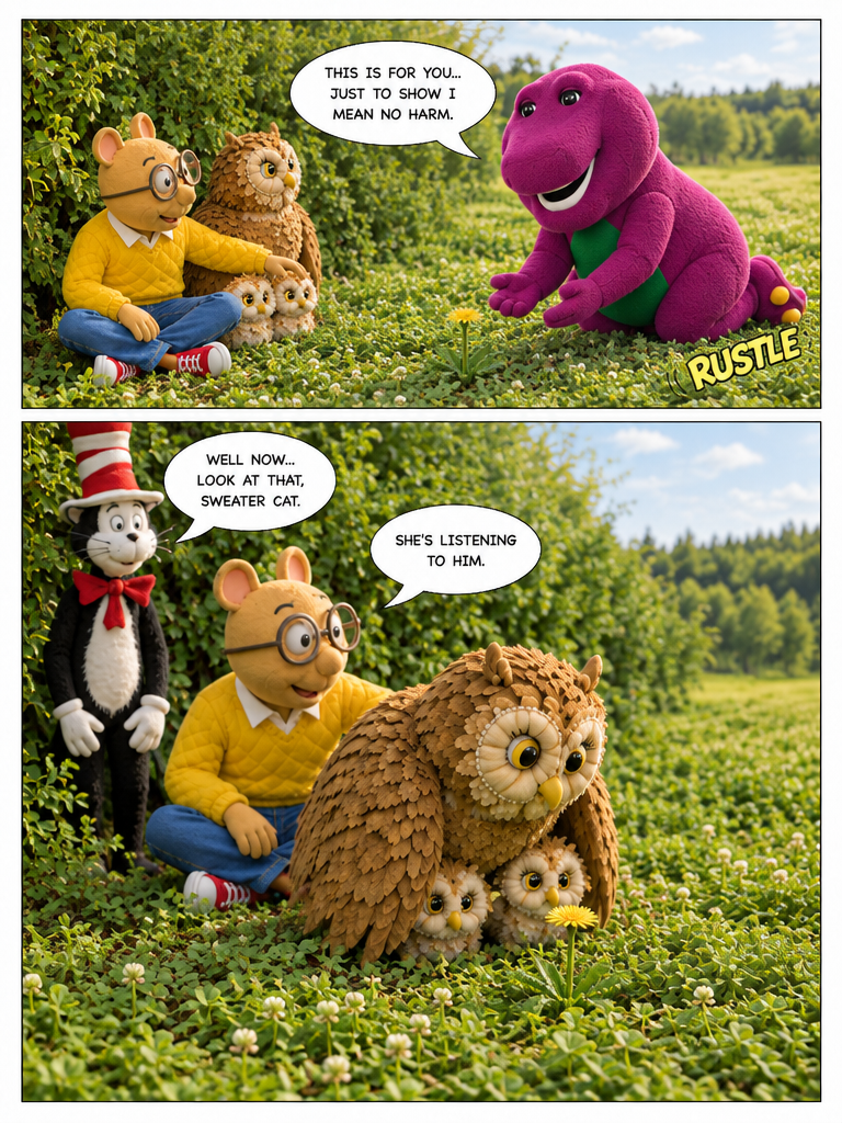 A Gentle Apology in the Meadow (page 2 of 4)