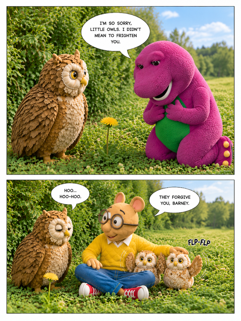 A Gentle Apology in the Meadow (page 3 of 4)