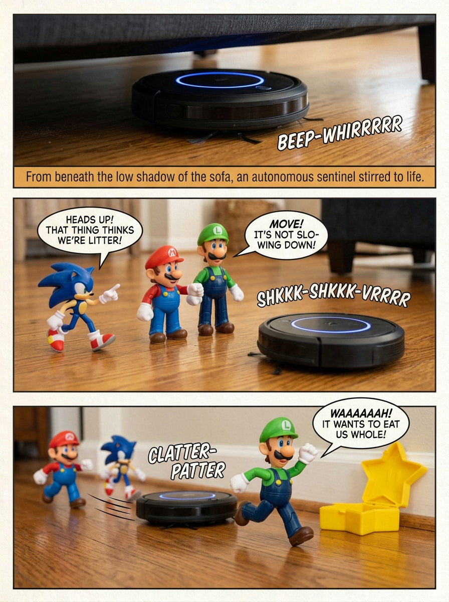 Clean Sweep Panic: The Comic (page 2 of 4)